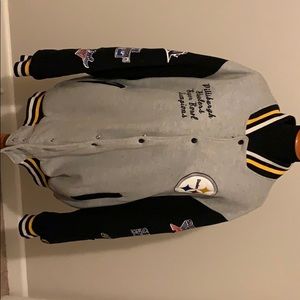 ⚫️🟡🏈Pittsburgh Steelers 6 Time Super Bowl Jacket